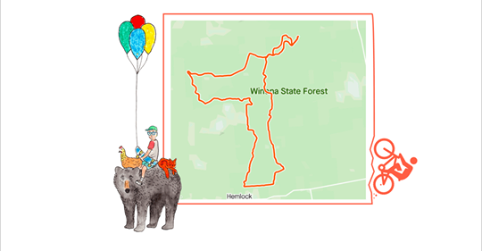Grandfather to ride 24-hours in Winona Forest to raise funds for two-year-old grandson’s Leukemia treatments!