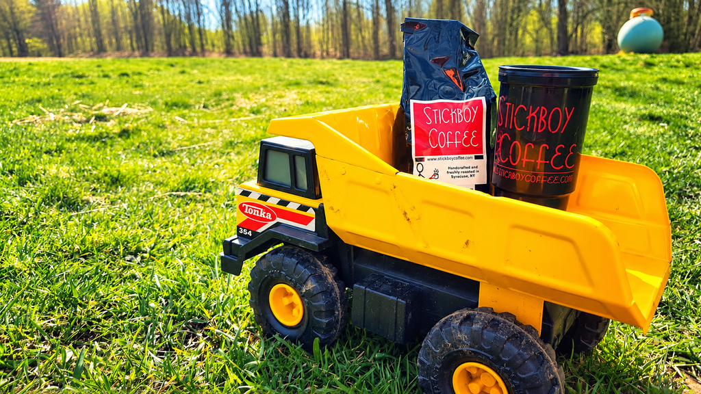 STICKBOY COFFEE rolling into the weekend. ☕🚛